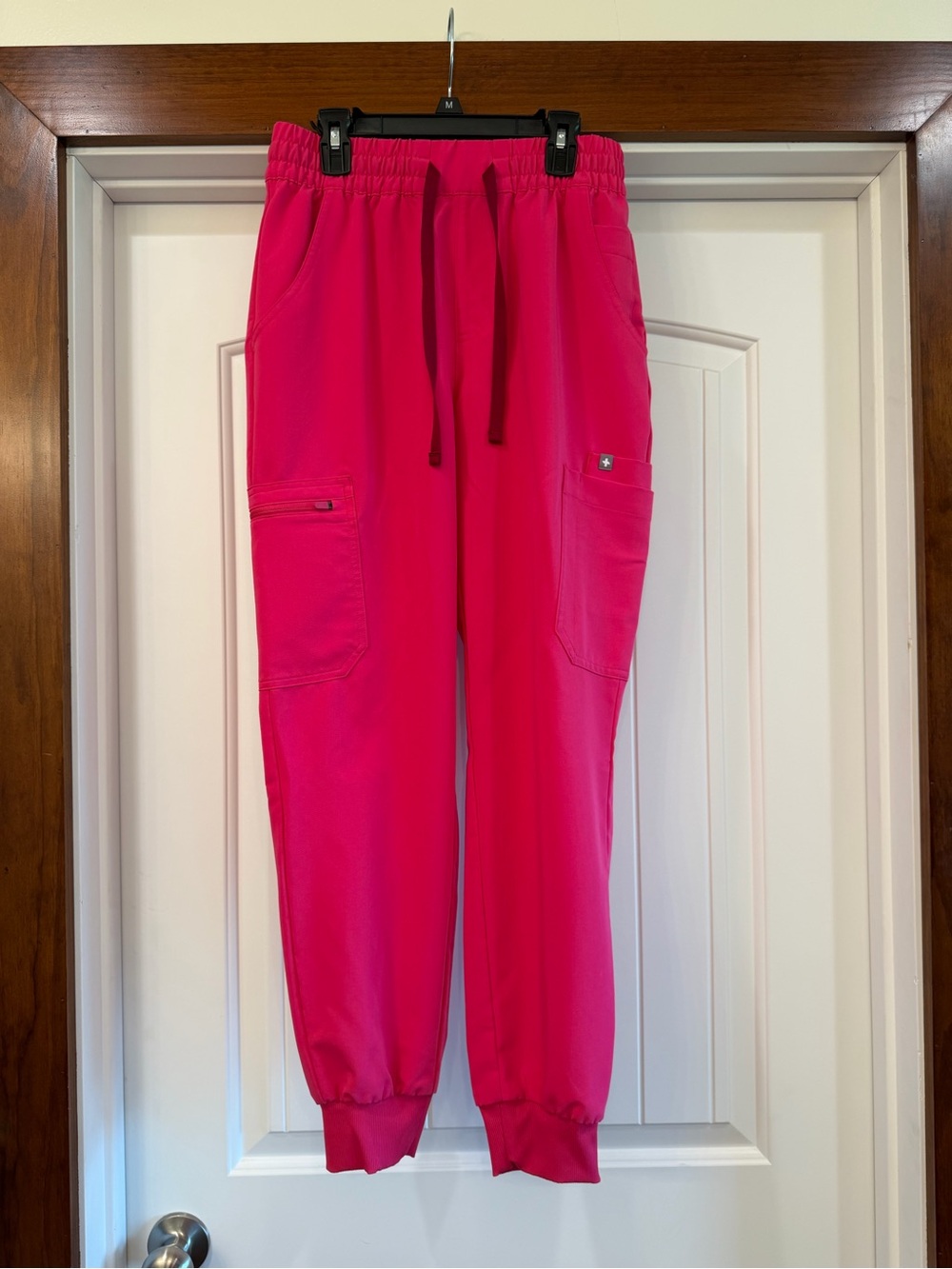 Figs Shocking Pink Uman Joggers